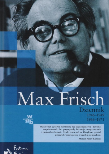Okładka: Max Frisch - Dziennik 1946-1949, 1966-1971