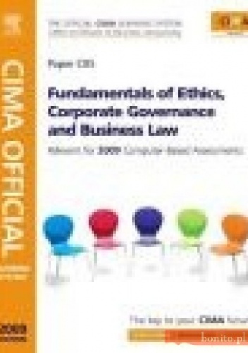Okładka: L. Mead - CIMA Official Learning System Fundamentals of Ethics Corporp