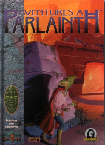 Okładka: Robin D. Laws - Aventures à Parlainth