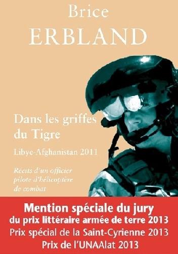Okładka: Brice Erbland - W szponach tygrysa. Libia-Afganistan 2011