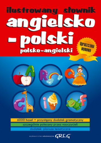 Okładka: Daniela MacIsaac - Ilustrowany słownik angielsko-polski, polsko-angielski