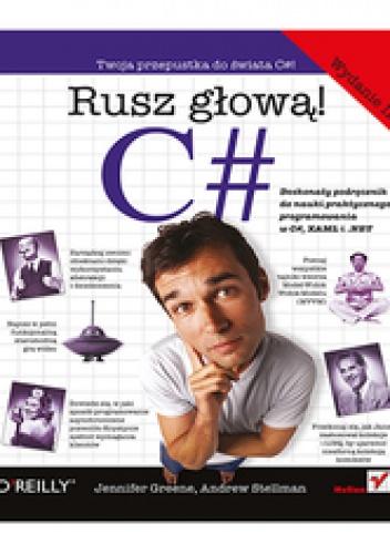 Okładka: Jennifer Greene - C#. Rusz głową! Wydanie III