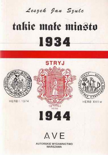 Okładka: Leszek Szulc - Takie małe miasto