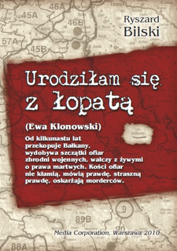 Okładka: Ryszard Bilski - Urodziłam się z łopatą