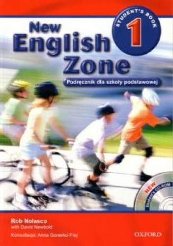 Okładka: Rob Nolasco - New English Zone 1 Student's Book. Podręcznik dla szkoły podstawowej