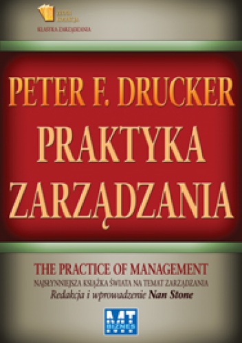 Okładka: Peter F. Drucker - Praktyka zarządzania