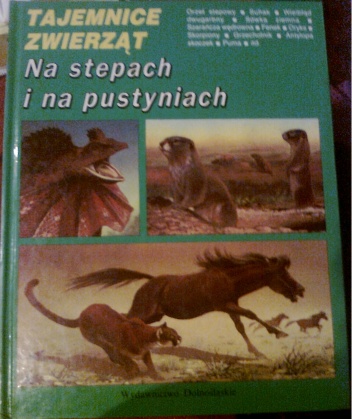 Okładka: Michel Cuisin - Na stepach i na pustyniach