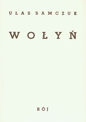 Okładka: Ułas Samczuk - Wołyń