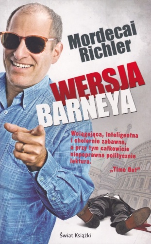 Okładka: Mordecai Richler - Wersja Barneya