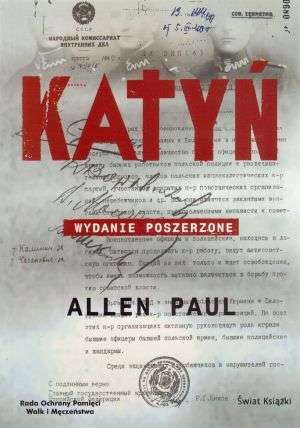 Okładka: P. Allen - Katyń /Wyd.uzupełnione/