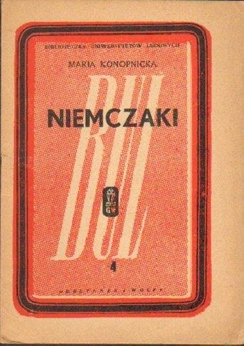 Okładka: Maria Konopnicka - Niemczaki