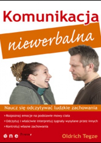 Okładka: Oldrich Tegze - Komunikacja niewerbalna