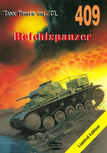 Okładka: Janusz Ledwoch - Befehlspanzer. Tank Power vol. CL 409