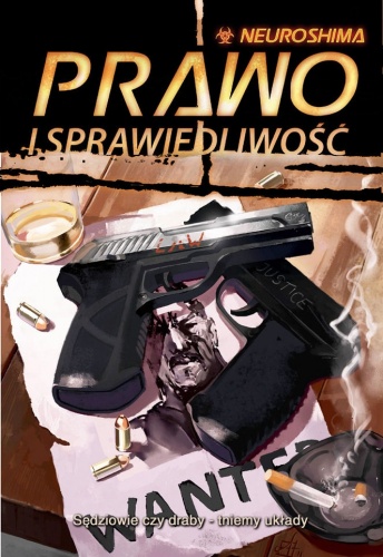 Okładka: Mateusz Zaród - Neuroshima: Prawo i Sprawiedliwość