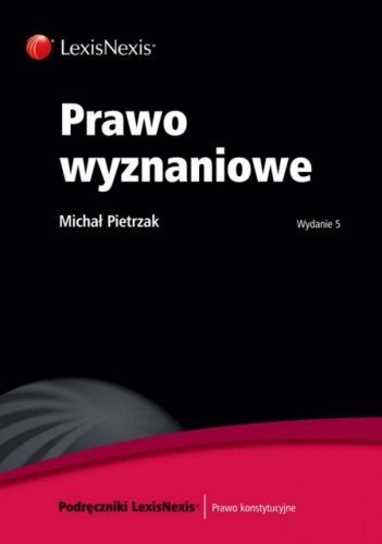 Okładka: Michał Pietrzak - Prawo wyznaniowe