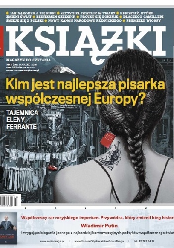 Okładka:  Redakcja magazynu Książki - Książki. Magazyn do czytania, nr 1 (20), marzec 2016