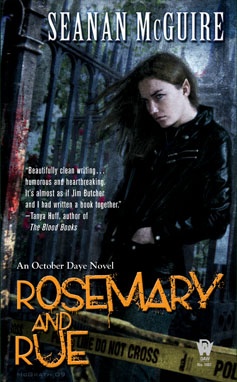 Okładka: Seanan McGuire - Rosemary and Rue