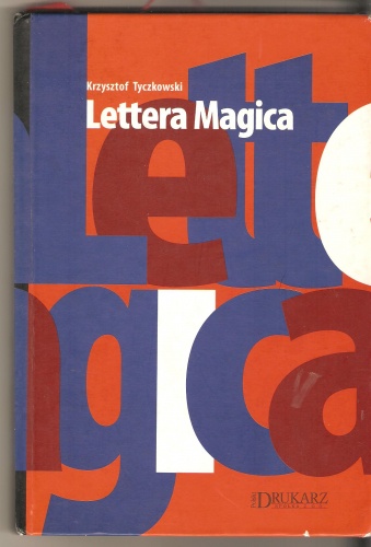 Okładka: Krzysztof Tyczkowski - Lettera magica