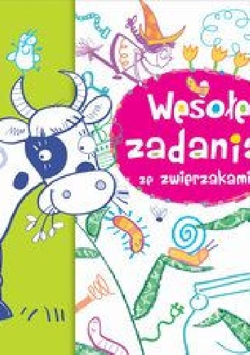 Okładka: Anna Wiśniewska - Wesołe zadania ze zwierzakami. Naklejaj i baw się