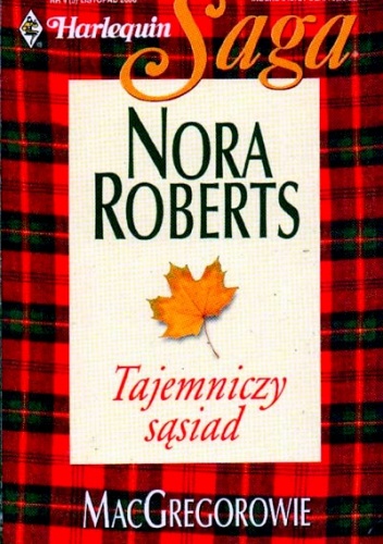 Okładka: Nora Roberts - Tajemniczy sąsiad