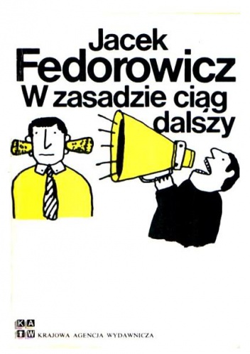 Okładka: Jacek Fedorowicz - W zasadzie ciąg dalszy