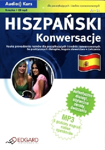 Okładka: Manuel De la Cruz - Hiszpański. Konwersacje dla początkujących i średnio zaawansowanych