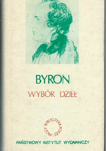 Okładka: George Gordon Byron - Byron. Wybór dzieł. Tom III