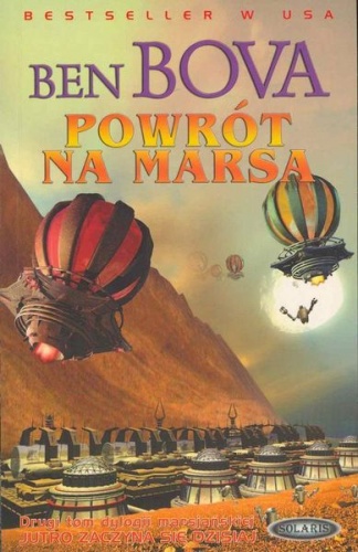 Okładka: Ben Bova - Powrót na Marsa