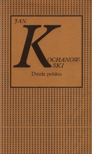 Okładka: Jan Kochanowski - Dzieła polskie