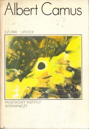 Okładka: Albert Camus - Dżuma. Upadek