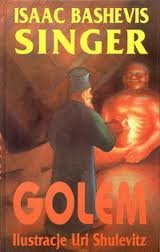 Okładka: Isaac Bashevis Singer - Golem