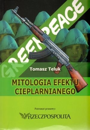Okładka: Tomasz Teluk - Mitologia efektu cieplarnianego