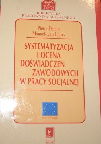 Okładka: Pierre Delooz - Systematyzacja i ocena doświadczeń zawodowych w pracy socjalnej