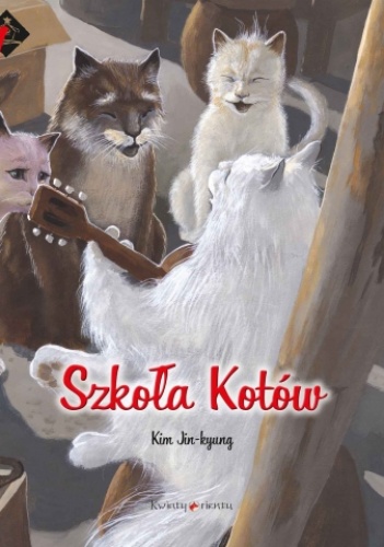 Okładka: Jin-kyung Kim - Szkoła Kotów. Tajemnica Kryształowej Groty