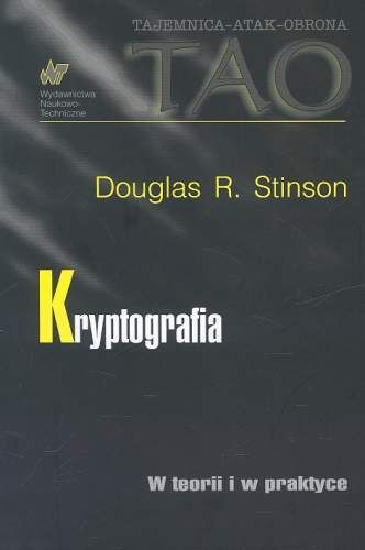 Okładka: Douglas Stinson - Kryptografia. W teorii i praktyce.