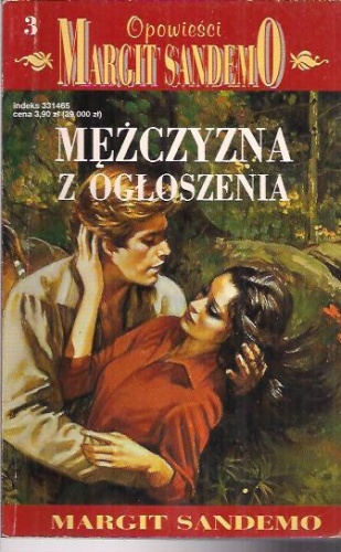 Okładka: Margit Sandemo - Mężczyzna z ogłoszenia