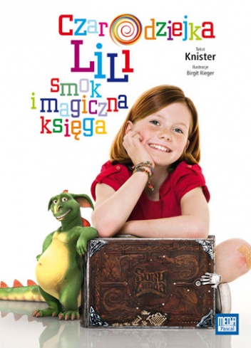 Okładka:  Knister - Czarodziejka Lili, smok i magiczna księga