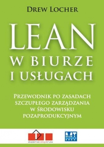 Okładka: Drew Locher - Lean w biurze i usługach