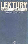 Okładka: Wisława Szymborska - Lektury nadobowiązkowe, część druga