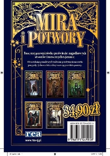 Okładka: Stefan Ljungqvist - Mira i potwory. Księgi 1-5
