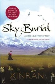 Okładka:  Xinran - Sky Burial: An Epic Love Story of Tibet