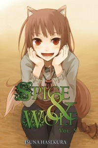 Okładka: Isuna Hasekura - Spice and Wolf (novel) vol. 5
