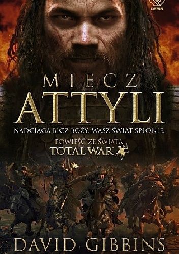 Okładka: David Gibbins - Miecz Attyli