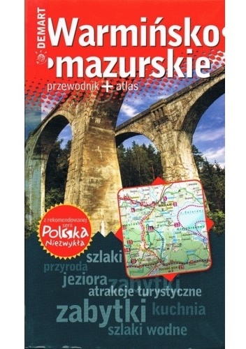 Okładka:  praca zbiorowa - Warmińsko-mazurskie. Przewodnik+atlas