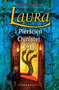 Okładka: Peter Freund - Laura i Pierścień Ognistej Żmii
