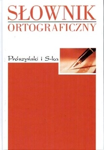 Okładka: Jan Grzenia - Słownik ortograficzny