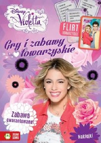 Okładka:  praca zbiorowa - Violetta Gry i zabawy towarzyskie