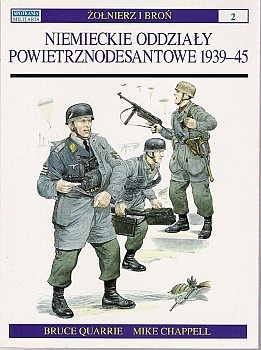 Okładka: M. Chappell - Niemieckie oddziały powietrznodesantowe 1939-45