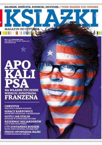 Okładka: Marek Bieńczyk - Książki. Magazyn do czytania, nr 4 (11) / grudzień 2013