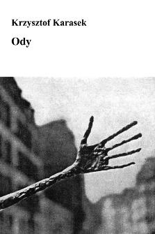 Okładka: Krzysztof Karasek - Ody